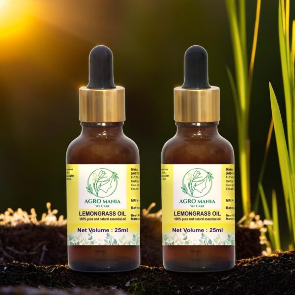 Lemongrass (Combo), Pack of 2 (25ml each) by AGRO MANIA