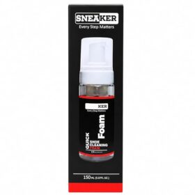 Sneaker Cleaning Foam Sports Shoe Cleaner Foam | Easy Foam Cleaner for White Shoes, Sneakers & Casual Footwear | Waterless Stain Remover for Leather, Suede, Nubuck & Canvas Footwear