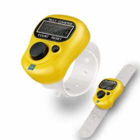 Counter for Chanting Mantra Multicolor | Manual Hand Finger Tally Counters – Digital Electronic Counting Machine, Naam Jap Counter for Cricket, Sports & More